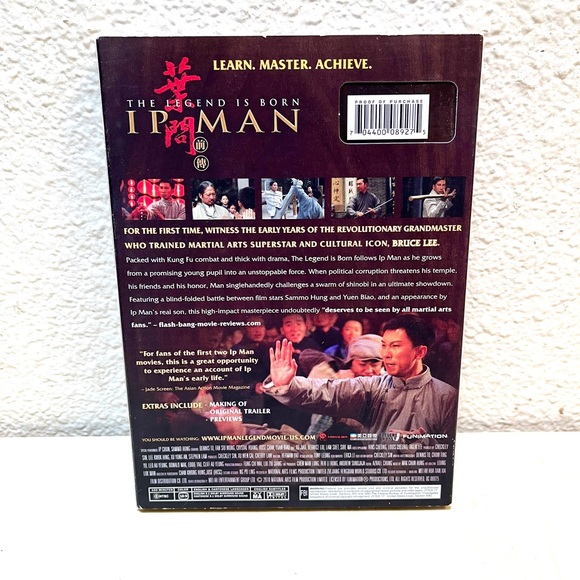 IP Man The Legend Is Born. DVD like New. Kung Fu Martial Arts Film. - Picture 2 of 4